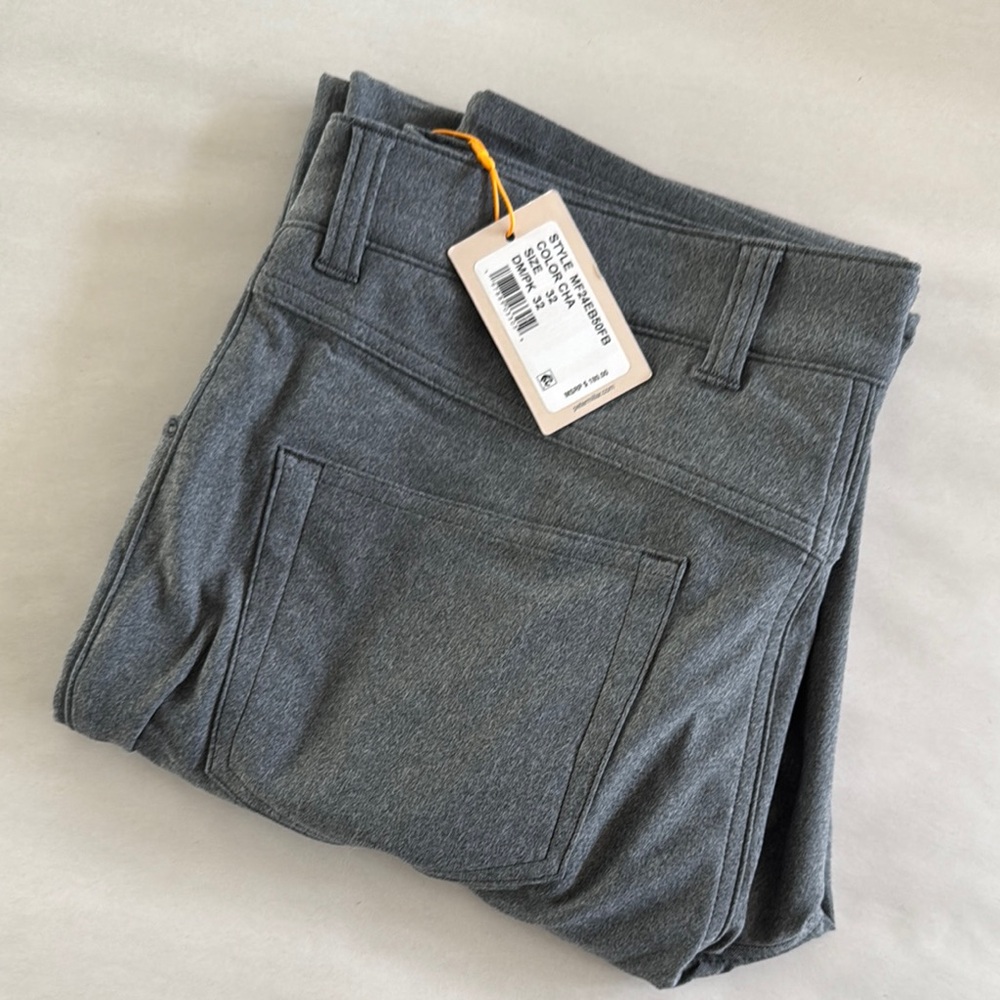Gray Casual Pants